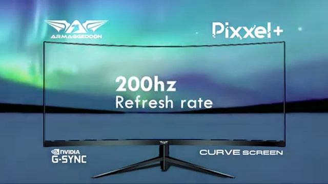 ARMAGGEDDON PIXXEL+ XTREME XC30WHD GAMING MONITOR смотреть онлайн