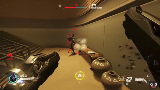 Una partida de muerte - OverWatch (PC EPIC Quality 60FPS) смотреть онлайн