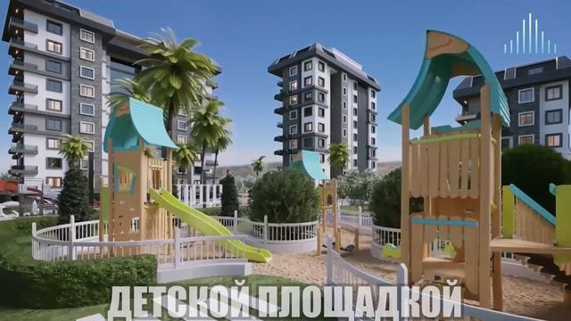 КУПИТЬ КВАРТИРУ В АЛАНИИ, Недвижимость в Турции, Аланья, 61000€, КВАРТИРЫ АВСАЛЛАР ВИД НА МОРЕ 202 смотреть онлайн