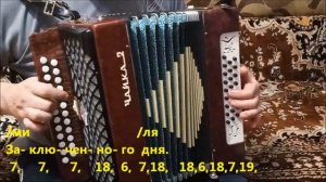 Взял вину на себя (Разбор на гармони) гр. Сектор Газа