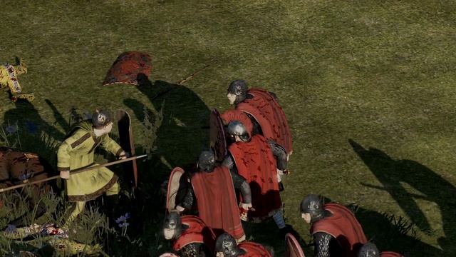 Total War ATTILA Славяне с большими щитами смотреть онлайн