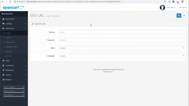 How to add SEO friendly URLs instead of route= in Opencart 3 смотреть онлайн