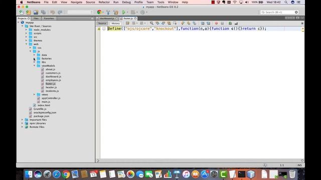 Oracle JET - Lesson 3 - Part 9: Packaging and Deployment смотреть онлайн