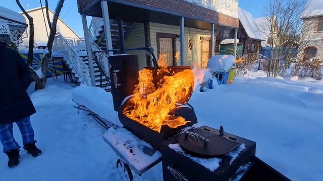 ? Испытания гриль смокера от Завода-мангалов.рф | Мангал с коптильней смотреть онлайн