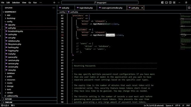 How to create Customer Login in Laravel смотреть онлайн