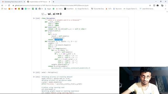 Implementation of Neural Network Perceptron Without using Tf Keras Libraries смотреть онлайн