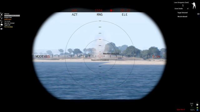 ARMA 3 - HMS Proteus Submarine - Missile Strike