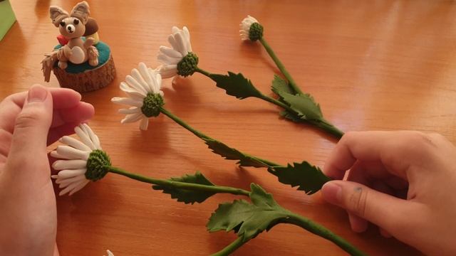 подснежники и ромашки из полимерной глины смотреть онлайн