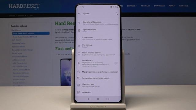 How to Change Language in OnePlus 7 Pro - Region Update смотреть онлайн