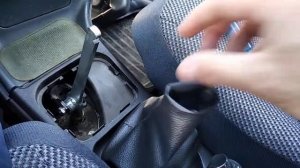 Рычаг КПП ( замена чехла )