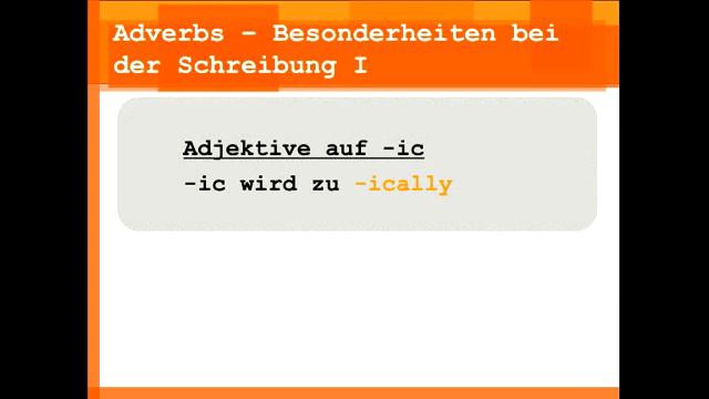 Adjective or Adverb? смотреть онлайн