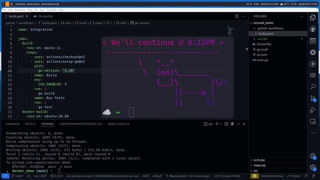 أتمتة اﻹصدار والنشر وغيرها | Github Actions باستخدام CI/CD Pipelines شرح عملي لل смотреть онлайн