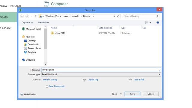 Excel Programmer Course 007 Saving a Macro Enabled Workbook xlsm смотреть онлайн