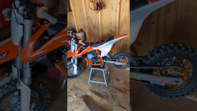 KTM 50sx. First Dirtbike...ARE YOU CRAZY!!