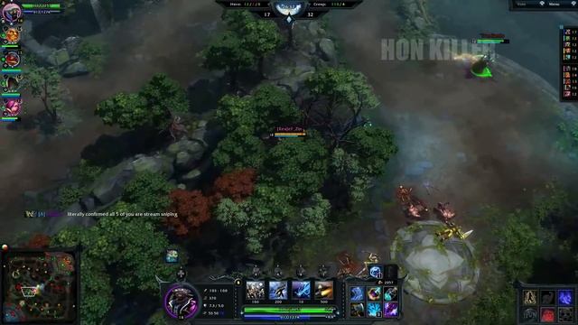 HoN Witch Slayer Gameplay - eF_Zin - 23 Kills смотреть онлайн