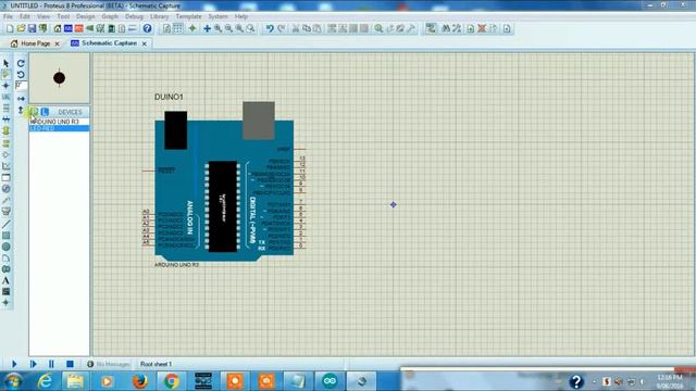 LED Knight Rider Arduino Proteus Simulation Tutorial # 4 смотреть онлайн