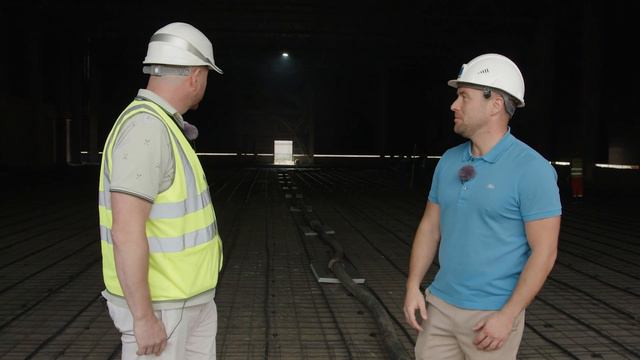 Инженер рассказывает о новом спортивном комплексе на ул. Руставели смотреть онлайн