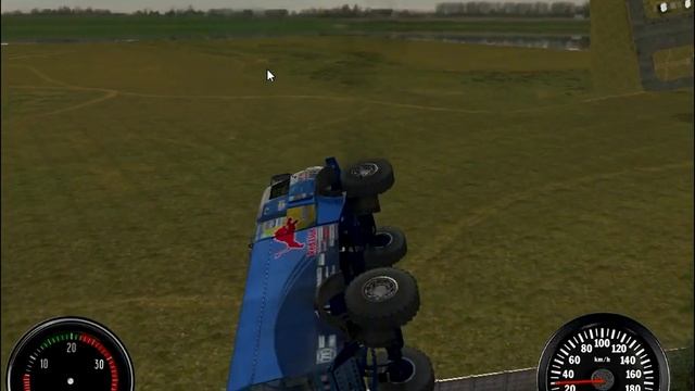 Rally T4 Game/кувырок в воздухе