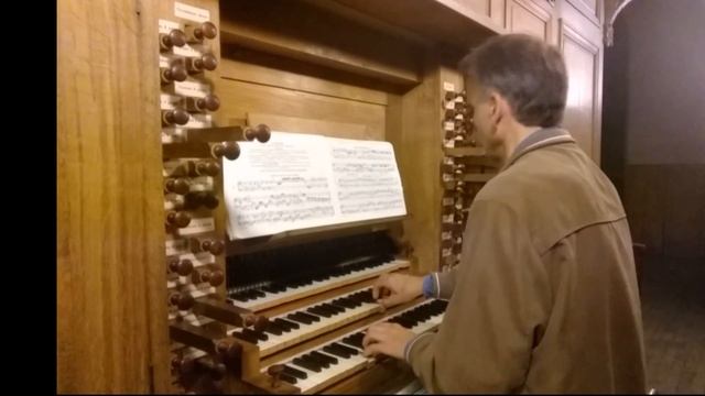 J.S. Bach - Jesus meine Zuversicht BWV 728 without tremulant (Callinet organ Lons-le-Saunier) смотреть онлайн