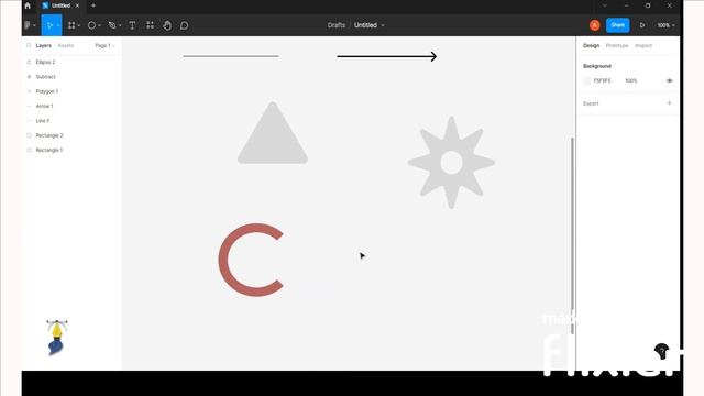 How to Make shapes in Figma смотреть онлайн