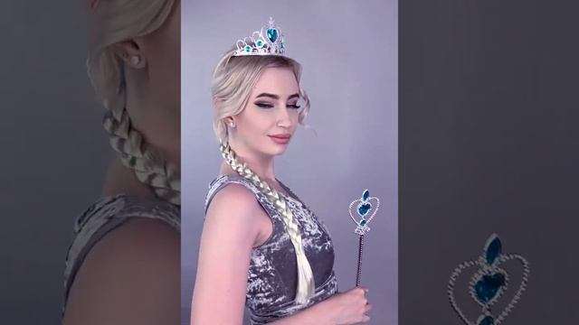 Работа с моделью в образе Эльзы смотреть онлайн