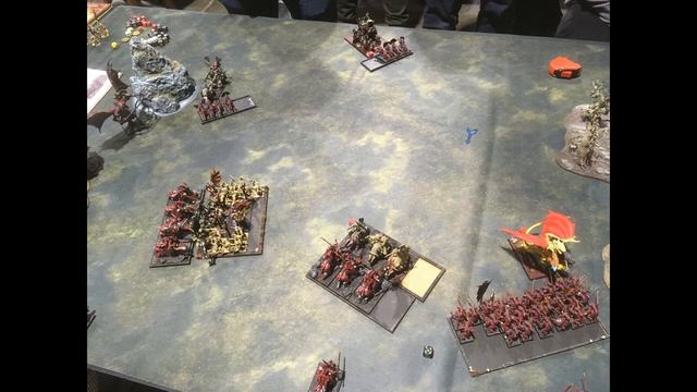 Khorne vs Khorne Warhammer Fantasy 8th Edition 2500pts Battle Report смотреть онлайн