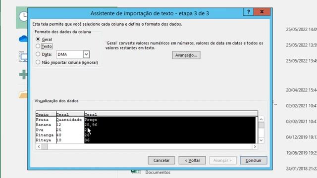 Como importar e exportar arquivos de texto csv e txt no Excel смотреть онлайн