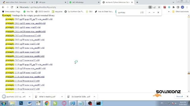 Error Code 1 Installing Jupyter Notebook in Windows | Error Installing Pywinpty ||soluxionz смотреть онлайн
