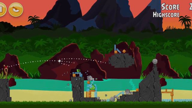 Rovio Classics Angry Birds Level 19-7 3 Stars смотреть онлайн