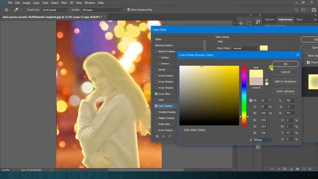 How to Add Bokeh Blur Background to Photos in Photoshop 2020