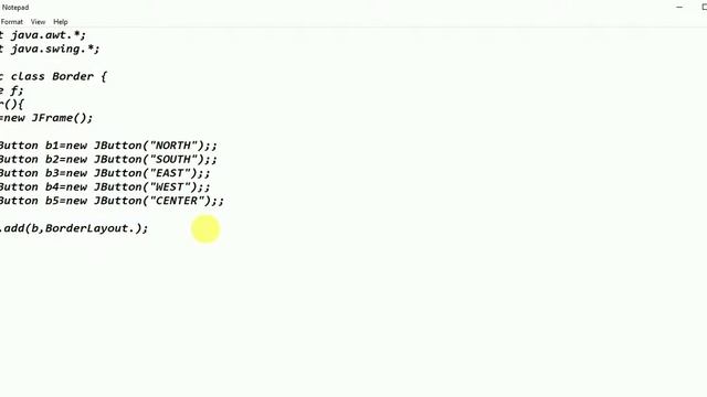 How to Layout in JAVA AWT Sources Code with Output running command (CS ENGINEERING) смотреть онлайн