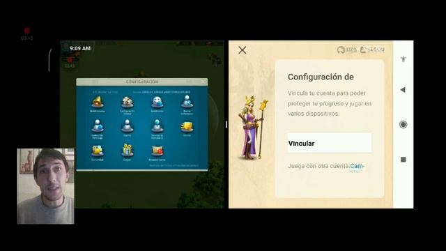 Como Jugar con 2 Cuentas en simultáneo y Pantalla dividida en tu Móvil - Rise of kingdoms en Españo смотреть онлайн