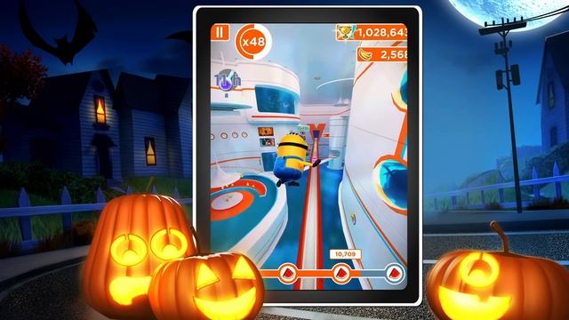 Despicable Me: Minion Rush - Halloween Update Trailer смотреть онлайн