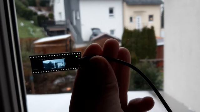 Pico4ML-BLE continuous camera preview scaled to 160x80 display (5.5fps) смотреть онлайн