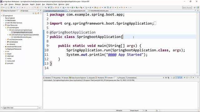 Spring Boot Maven Project in Eclipse || Spring Boot Sample Project || Spring Initializr Tutorial смотреть онлайн