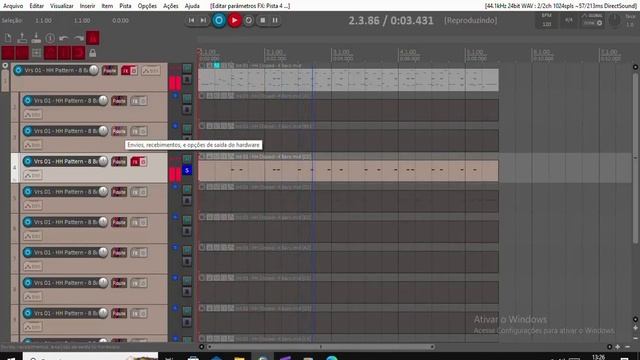 REAPER Separando bateria MIDI смотреть онлайн