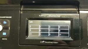 Brother MFC 825DW Сброс счётчика памперса и  прочистки