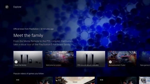 Новости Playstation 5 за 2 минуты - меню и упаковка смотреть онлайн