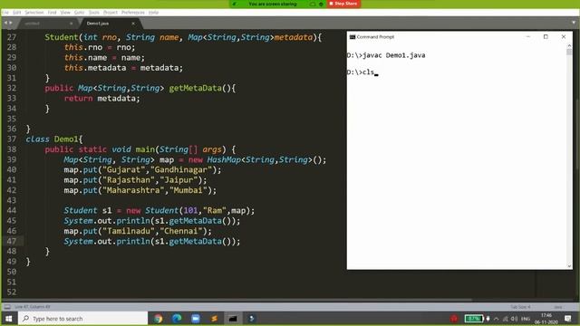 To Create Immutable class in Java смотреть онлайн
