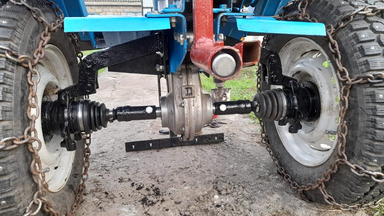 Усиливаю слабое место в опорных подшипниках мотоблока Нева МБ-2