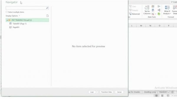 PDF to Excel [THE FASTEST METHOD] using Power Query.