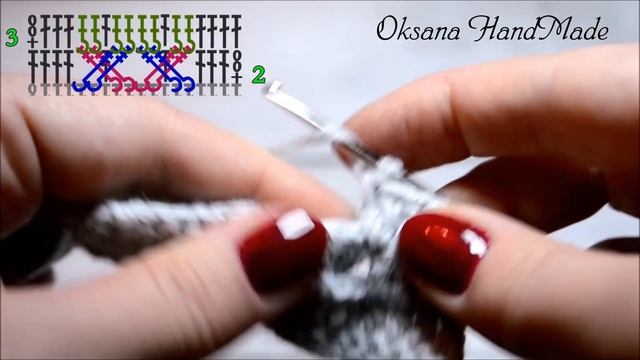 Домашние мокасины крючком "Сова". 2/3 часть. Мастер класс и схема. смотреть онлайн