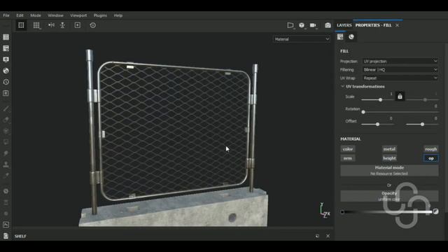 How Create Wire Fencing in Substance Painter смотреть онлайн
