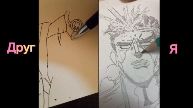 Челендж по рисованию Абдула из JJBA смотреть онлайн