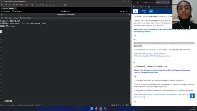Lab 2.5-A | Programacion de tareas смотреть онлайн