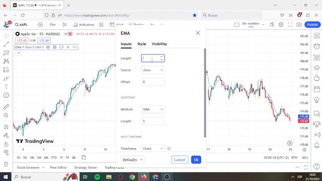 how to set 5 ema in tradingview [SOLVED] ? смотреть онлайн