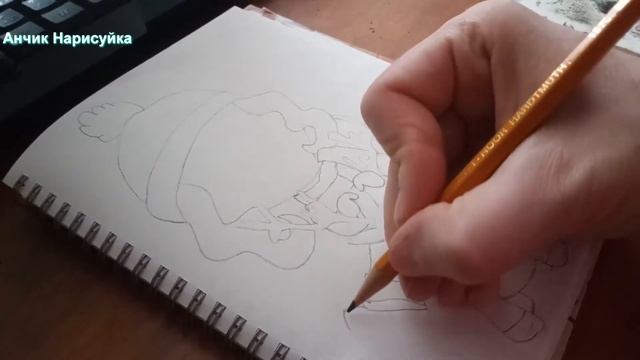Нарисовать Девочку на Новогоднем Олене / Уроки Рисования / Нарисовать Новогоднего Оленя / Влог смотреть онлайн