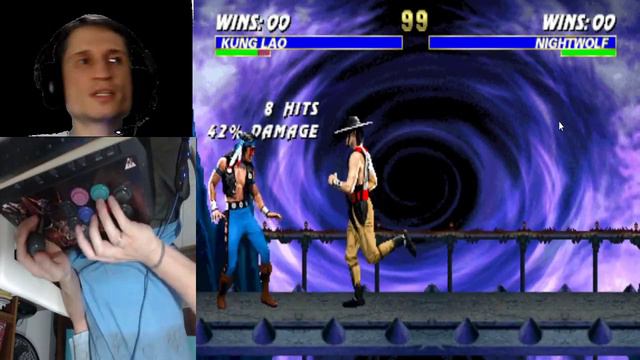 [TUTORIAL]COMBO KUNGLAO ULTIMATE MORTAL KOMBAT 3 (CONTROLE ARCADE) смотреть онлайн