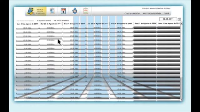 Agenda del Expediente Clinico Electrónico смотреть онлайн
