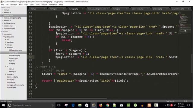Inventory Management System | Categories with Pagination | PHP, Mysqli, Ajax, Bootstrap | Part 19 смотреть онлайн